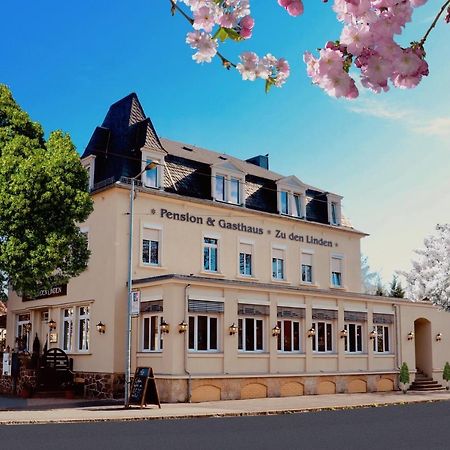 Zu Den Linden - Radebeul Pension Mit Restaurant מראה חיצוני תמונה
