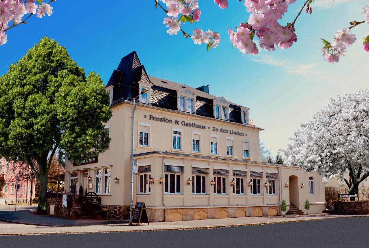 Zu Den Linden - Radebeul Pension Mit Restaurant מראה חיצוני תמונה